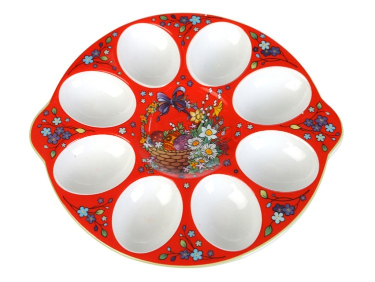 Тарелка для яиц.диаметр=19 см. Porcelain Manufacturing (178-924) 