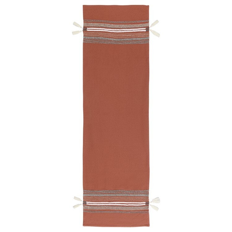Дорожка на стол с вышивкой braids из коллекции ethnic, 45х150 см (75346)