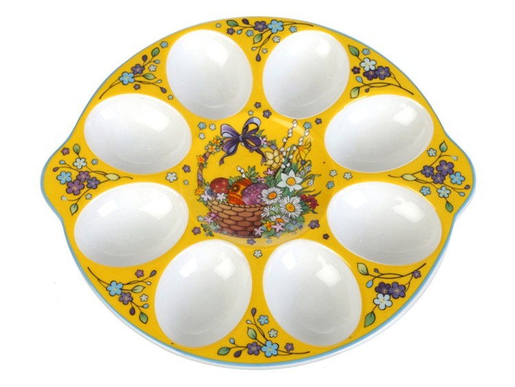 Тарелка для яиц.диаметр=19 см. Porcelain Manufacturing (178-925) 