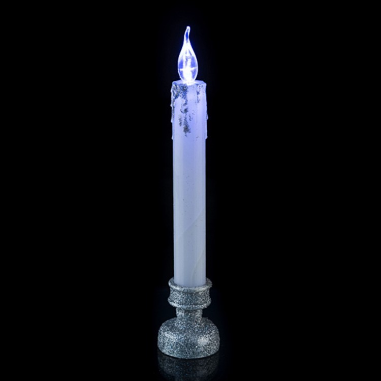 Фигурка с подсветкой "свеча" диаметр=5 см. высота=30 см. (кор=120шт.) Polite Crafts&gifts (786-184)