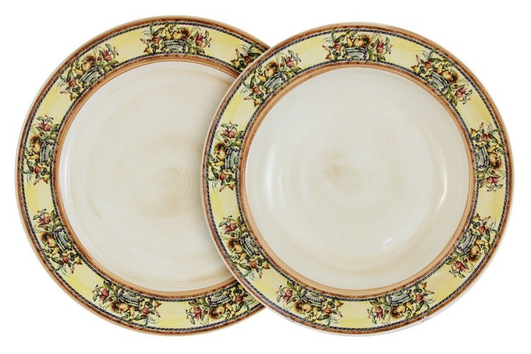 Набор тарелок: суповая + обеденная Старая Тоскана LCS ( LCS353-OT-AL )
