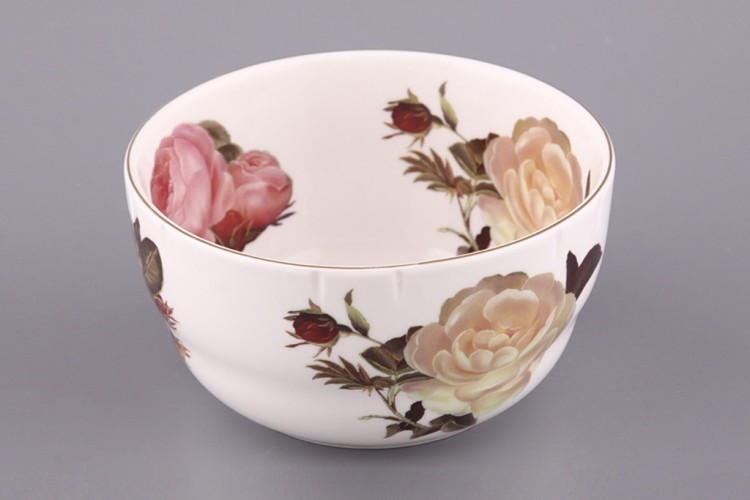 Салатник "роза" диаметр=14,5 см Porcelain Manufacturing (249-087) 