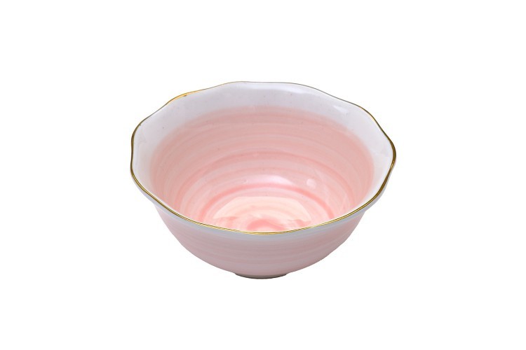 Салатник MISTERO розовый 12см (6) (TT-00008235)
