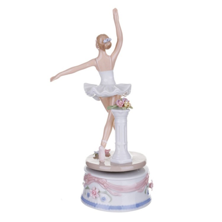 Музыкальная статуэтка  "балерина" высота=23 см. Porcelain Manufacturing (461-082) 