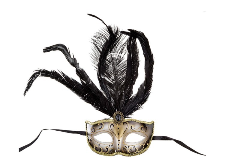 Изделие декоративное "маска карнавальная" 35*17 см. без упаковки Vogue International (547-112) 