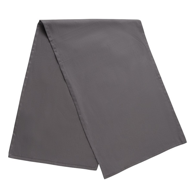 Дорожка на стол из хлопка серого цвета из коллекции essential, 45х150 см (69716)