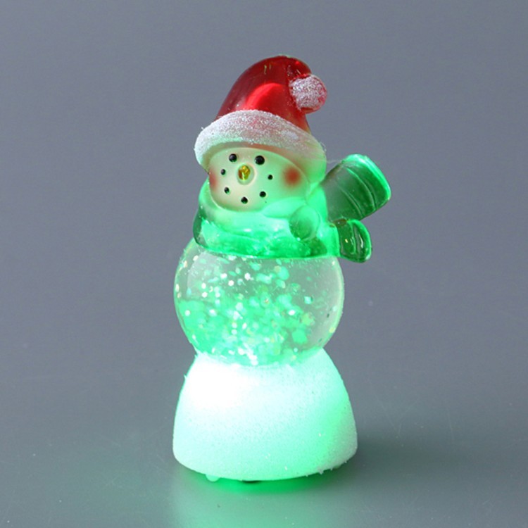 Изделие декоративное "снеговик" с подсветкой высота=8 см. Polite Crafts&gifts (786-087) 