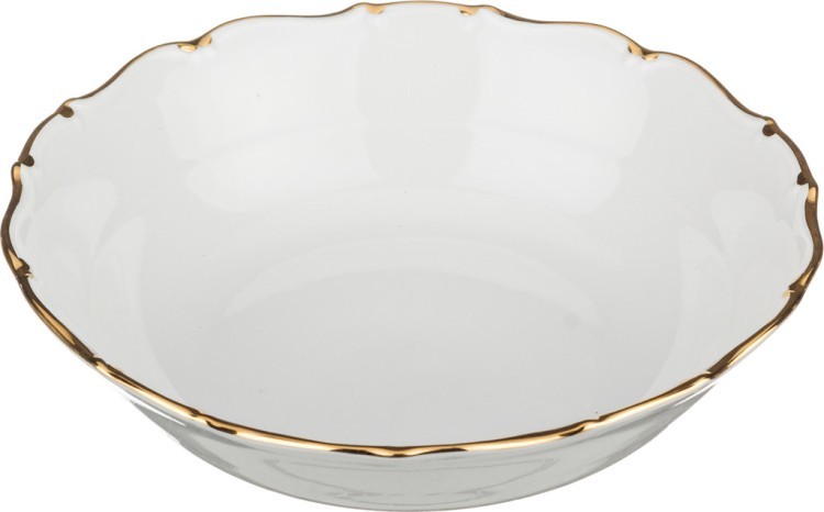Глубокая суповая тарелка "симона" диаметр 19 см.высота 5 см.без упаковки Elisabeth Bohemia Original (662-569)