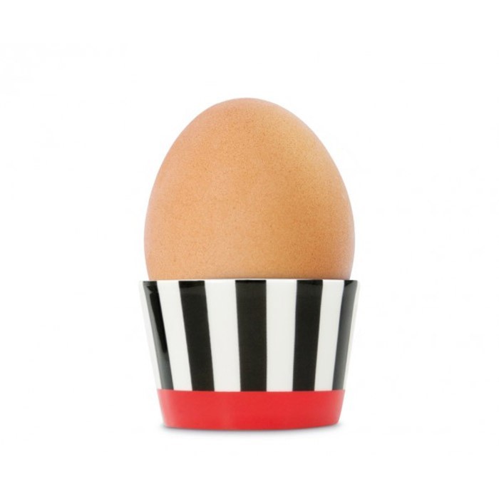 Чашка для яйца black stripes (52844)