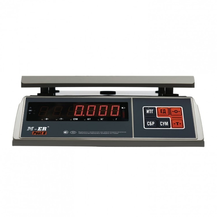 Весы фасовочные MERTECH M-ER 326AFU-301 LCD 0,01-3 кг платф 255x205 мм 3058 290782 (1) (93268)