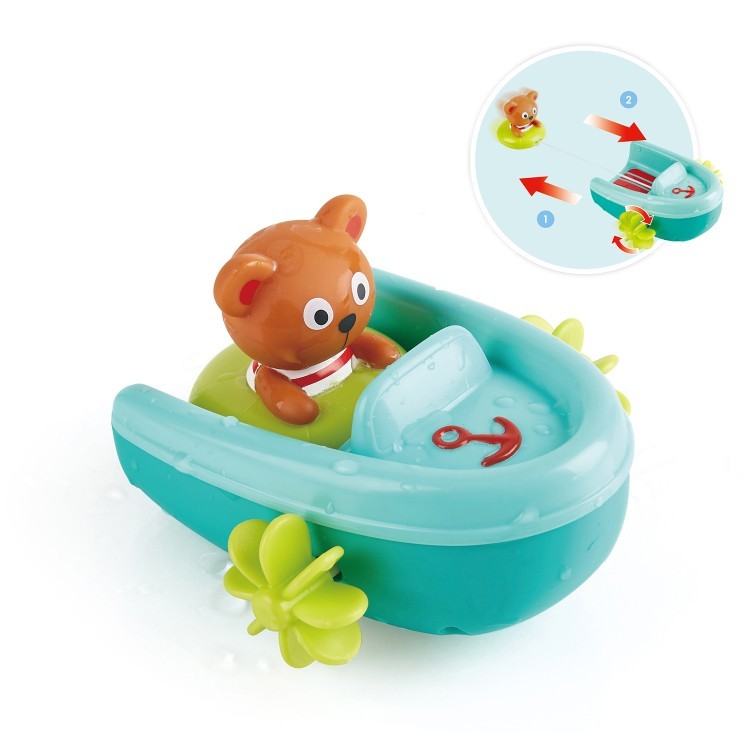 Игрушка для купания Мишка на тюбинге (E0217_HP)