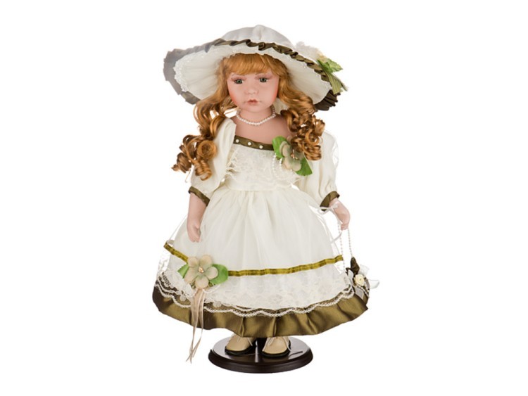 Кукла фарфоровая высота=44 см. RF COLLECTION (346-208)