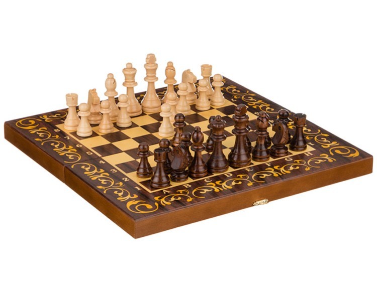 Набор игр 3 в 1 "махагон": шахматы, шашки, нарды 40*40 см (кор=6шт.) Фотьев В.а. (28-341)