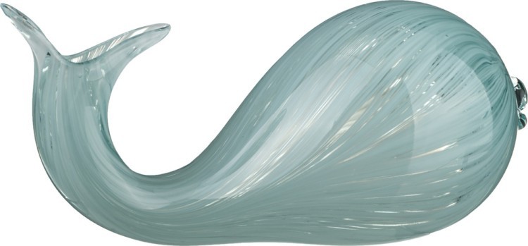 Ваза декоративная "кит" длина=29см. Dalian Hantai (183-107)