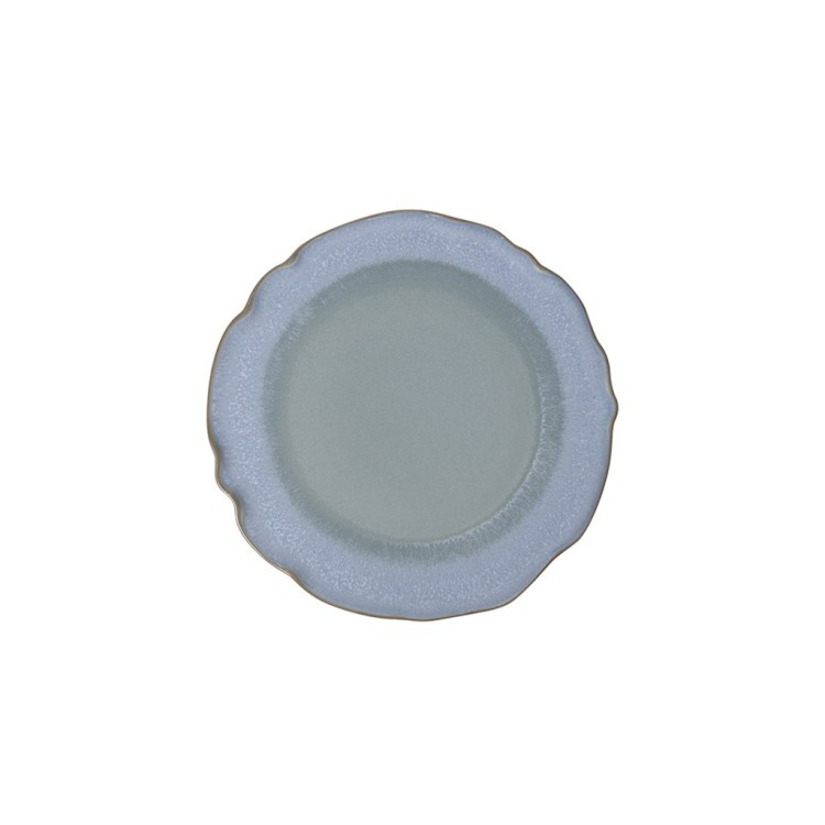 Тарелка L9275-MB, 22.5, каменная керамика, blue, ROOMERS TABLEWARE