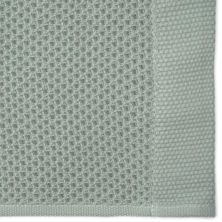 Полотенце для лица вафельное цвета шалфея из коллекции essential, 30х30 см (76715)