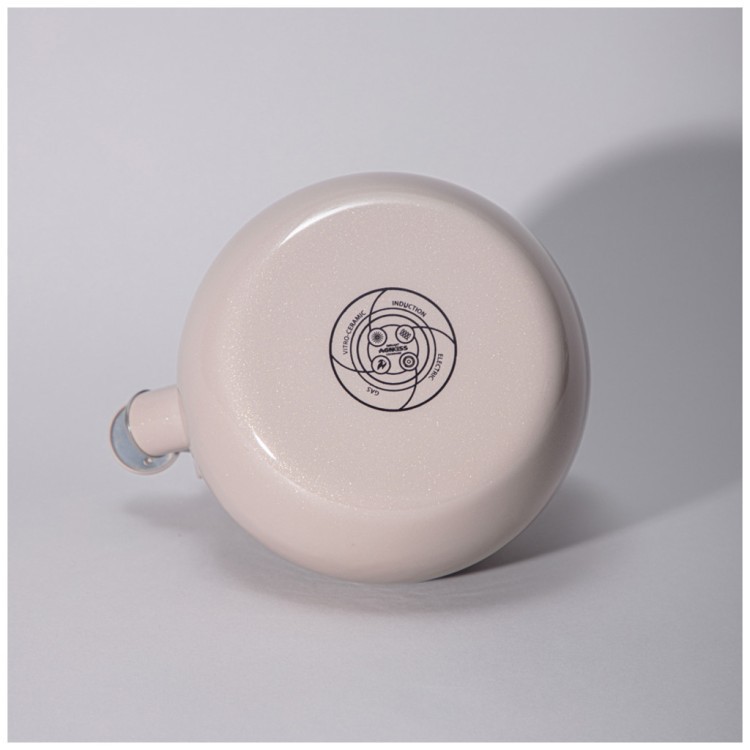 Чайник agness эмалированный со свистком серия "charm", 2,2л Agness (934-603)