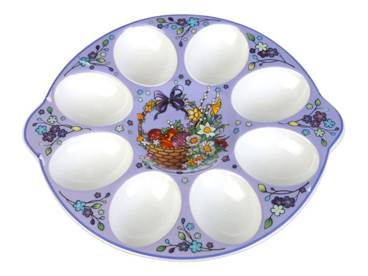 Тарелка для яиц.диаметр=19 см. Porcelain Manufacturing (178-926) 