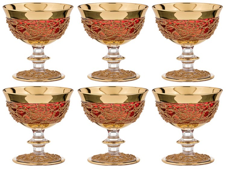 Набор бокалов для коктейлей из 6 шт.250 мл.высота=12 см. Same Decorazione (103-515) 