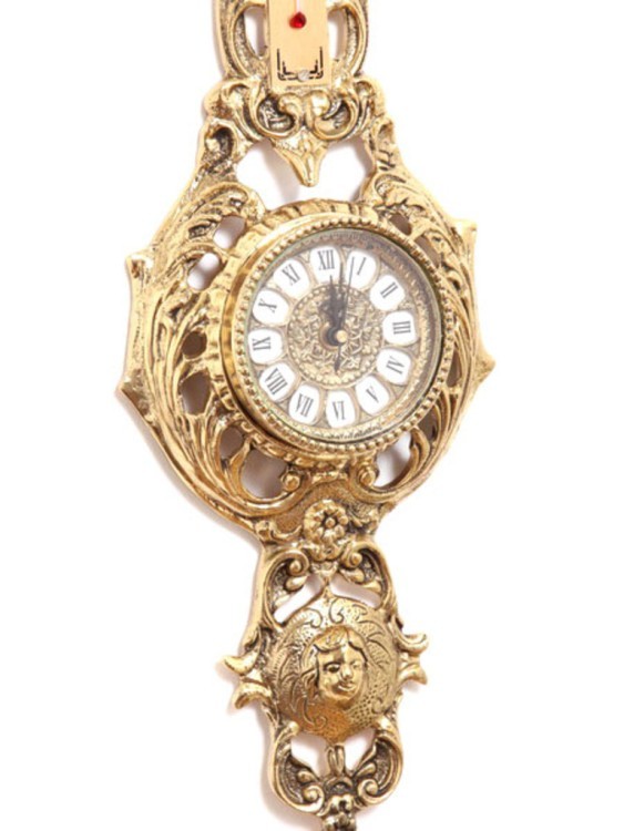 Часы настенные с термометром =9 см. Alberti Livio (646-044) 