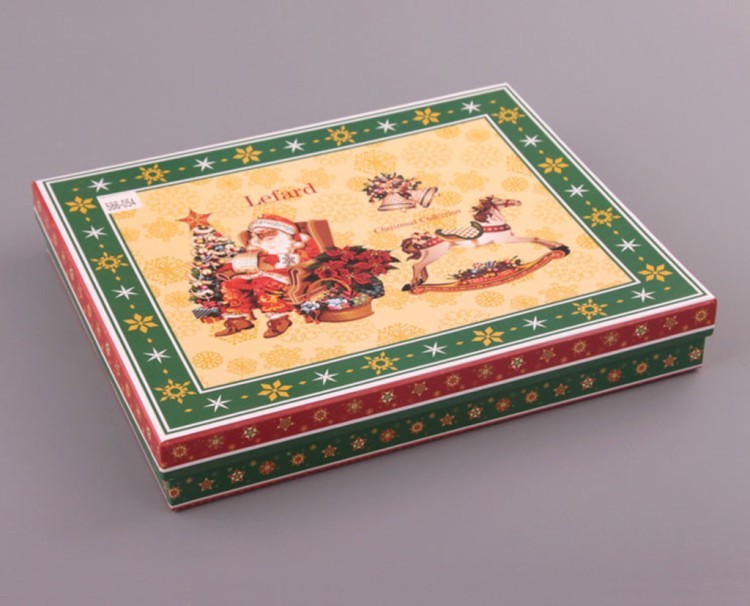 Блюдо "christmas collection" 26*21 см. высота=3,5 см Lefard (586-054)