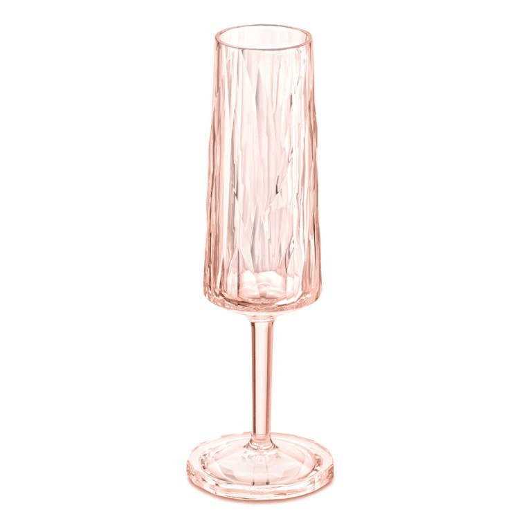 Бокал для шампанского superglas club no. 5, 100 мл, розовый (60269)