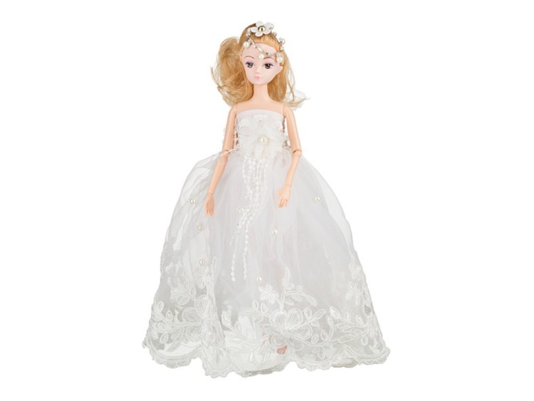 Кукла высота=32 см.пластмасса 100% ткань 100% блондинка Gree Textile (485-211) 