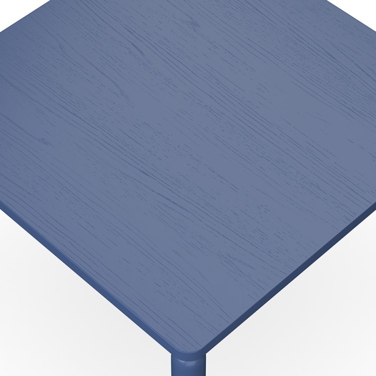 Столик кофейный saga, 60х60 см, синий (76398)