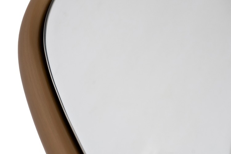 Зеркало в металл. раме золотого цвета с подсветкой LED 65*100см (TT-00012067)