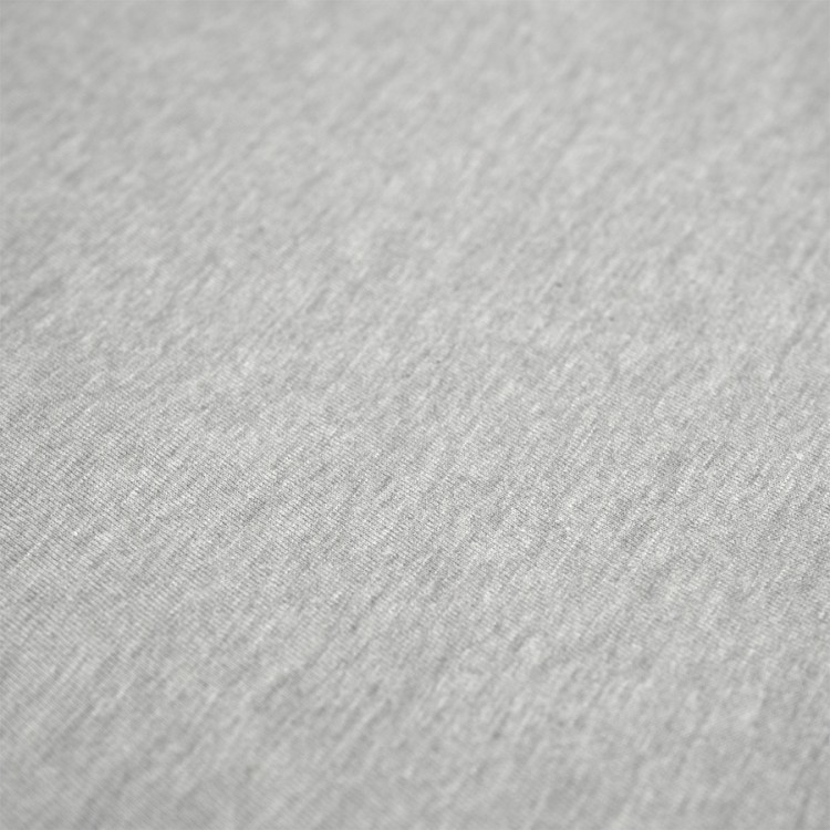 Простыня на резинке из хлопкового трикотажа серого цвета из коллекции essential, 180х200х30 см (76111)