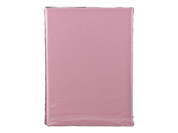 Простынь на резинке 180*200 см борт 20 см, 100% хлопок, сатин, розовая ООО "текстильная (824-192) 