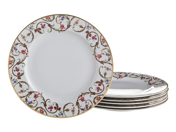 Набор тарелок из 6 шт. "karin" диаметр=19 см. Bohemia Porcelan (655-571) 