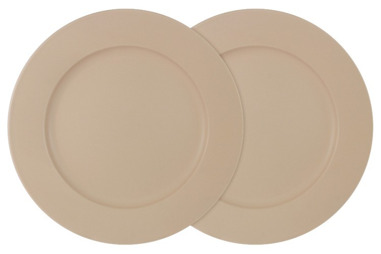 Набор из 2-х обеденных тарелок Птичье молоко - AL-120E2257-3-LF Anna Lafarg LF Ceramics