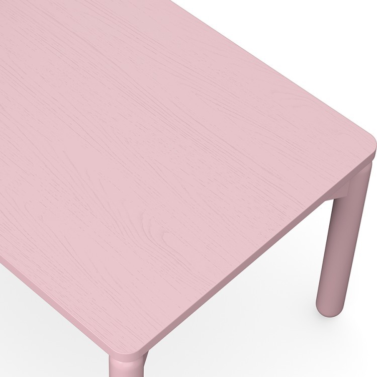 Столик кофейный saga, 50х70 см, розовый (76392)