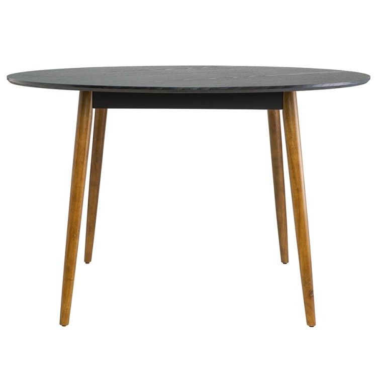Стол обеденный matyo, D120 см, черный (75066)