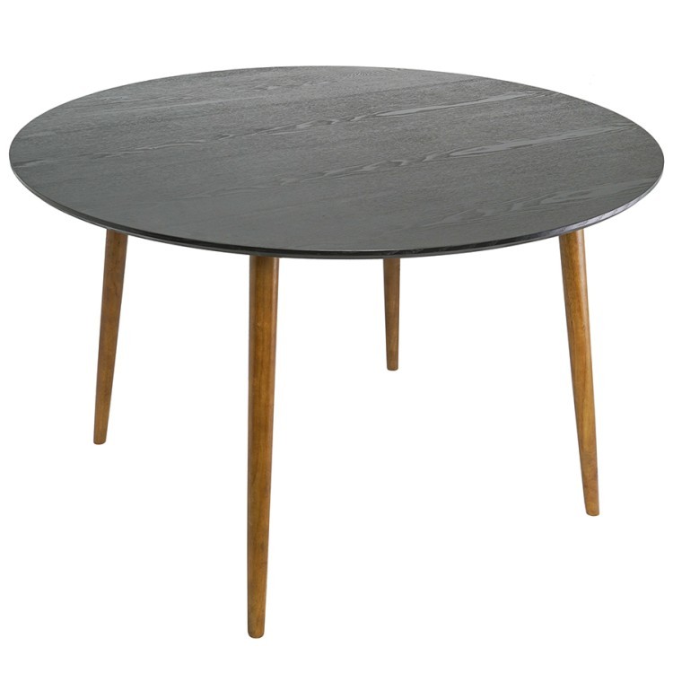 Стол обеденный matyo, D120 см, черный (75066)