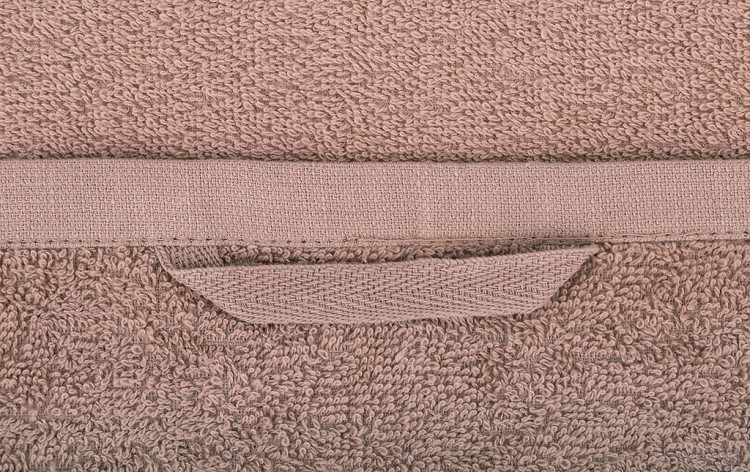 Набор полотенец из 2х шт "натюрморт" 40*70/40*40 см. 100% хлопок, твилл+махра коричневое SANTALINO (850-708-62)
