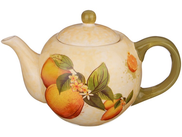 Чайник заварочный "лимоны" 900 мл. Agness (358-1124)