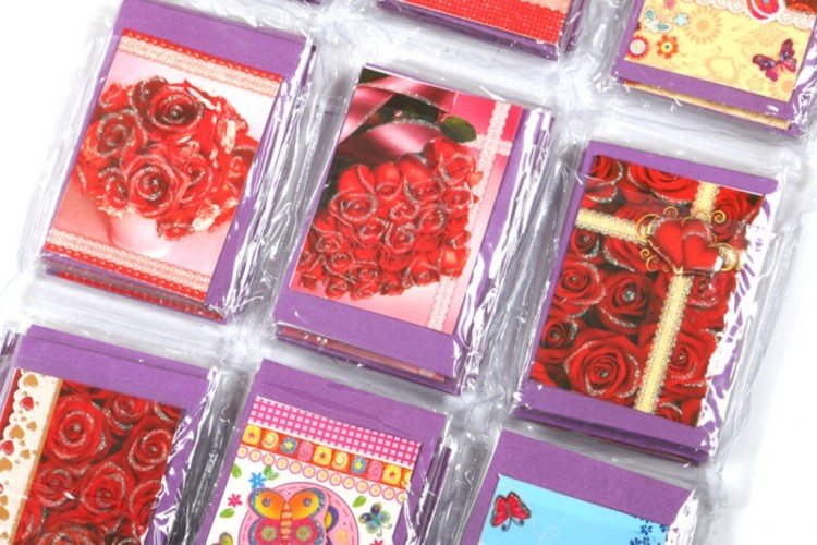 Комплект открыток с конвертами из 120 шт.12*8 см. (кор=40комп.) Vogue International (567-100)