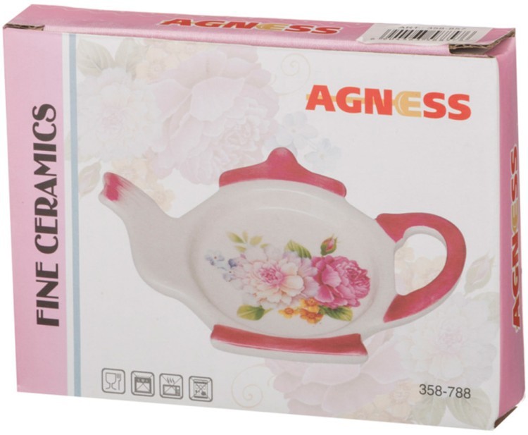 Подставка под чайные пакетики "нежность" 13*9*2 см. Hebei Grinding (358-867) 