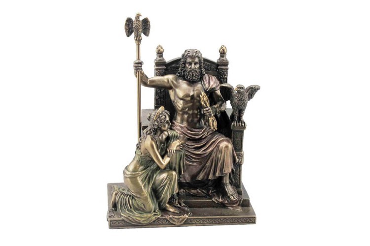 Статуэтка Зевс и Гера на троне Veronese ( VWU76068A4AL )
