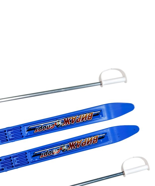 Комплект лыжный детский Вираж-Спорт, с палками (2110)