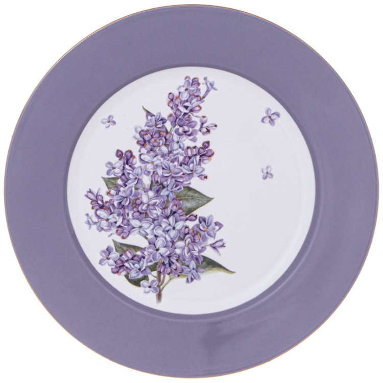 Набор тарелок закусочных lefard  "lilac" 4 шт. 20,5 см микс Lefard (760-811)