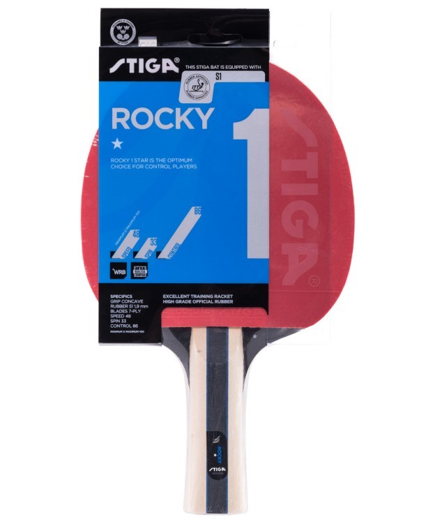 Ракетка для настольного тенниса 1* Rocky (346859)