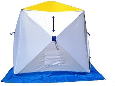 Палатка для зимней рыбалки Стэк Куб-3 двухслойная (дышащий верх) (53456)