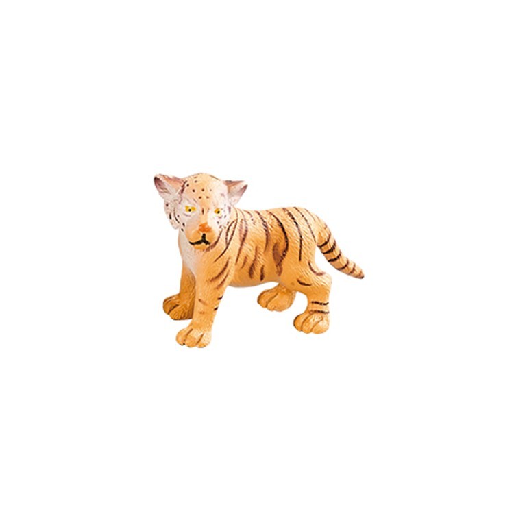 Набор фигурок животных серии "Мир диких животных": Семья тигров и семья оленей, 4 предмета (MM211-239)