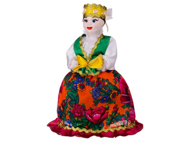 Кукла-грелка на чайник ручной работы "аскольда" высота=45 см. без упаковки Ооо "каммак" (15-2078) 