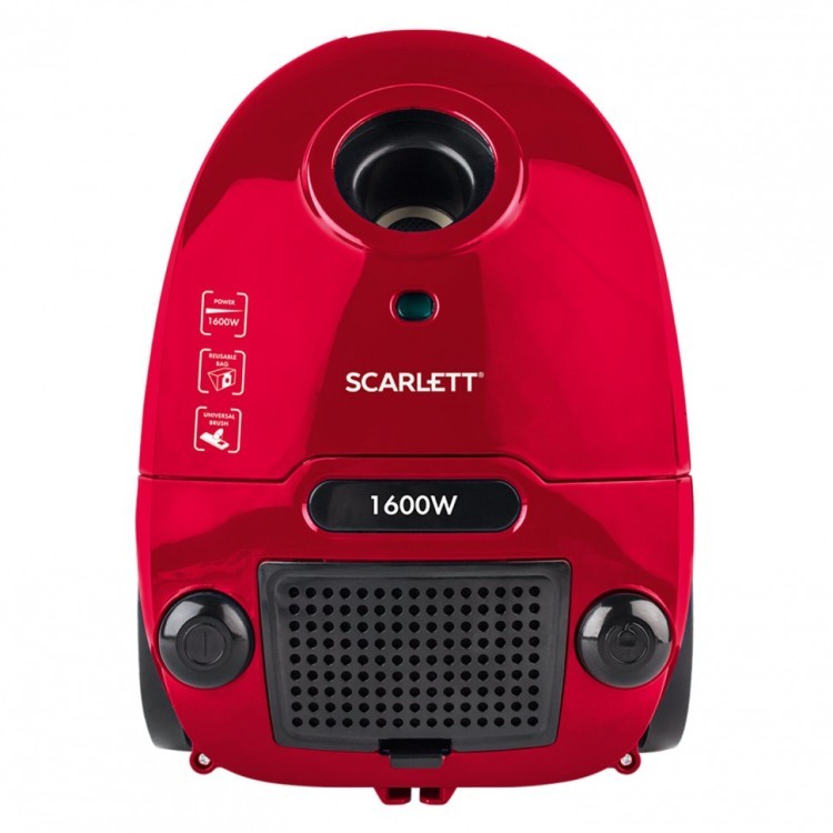 Пылесос SCARLETT SC-VC80B63 с пылесборником 1600 Вт всасывания 360 Вт красный 455889 (1) (94041)