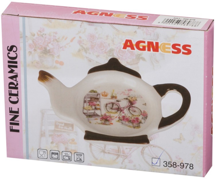 Подставка под чайные пакетики "франция" 13*9*2 см. Hebei Grinding (358-978) 