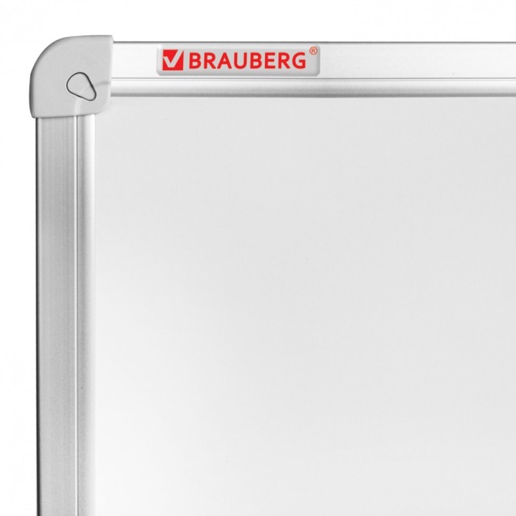 Доска магнитно-маркерная 120х180 см алюминиевая рамка Brauberg Стандарт 235525 (1) (90859)